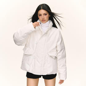 Ariseism 美式复古设计感羽绒服女冬季新款加厚保暖外套