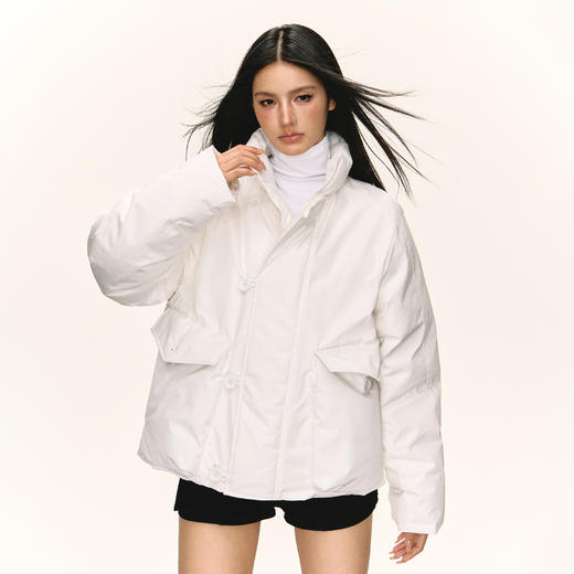 Ariseism 美式复古设计感羽绒服女冬季新款加厚保暖外套 商品图0