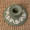 英国Wedgwood Jasperware浮雕陶瓷烛台 碧绿 商品缩略图1