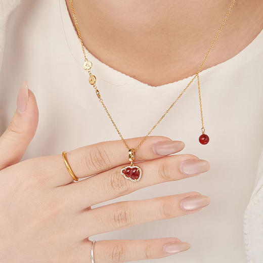 大英博物馆 东方梦境系列 吉祥葫芦项链 商品图1