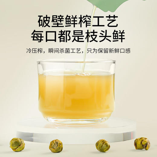 福东海 有机石斛原浆 【石斛含量99%】鲜榨铁皮石斛原浆饮液搭霍山礼盒 【1盒尝鲜】有机石斛原浆500mL 商品图2