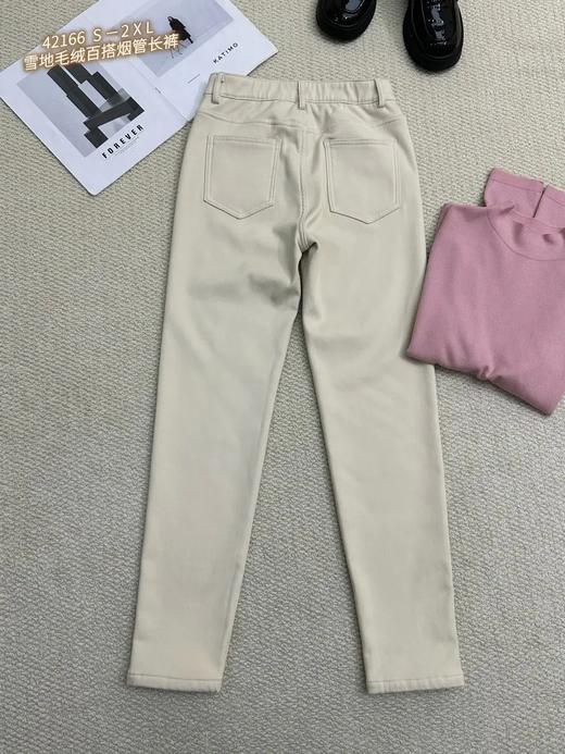 Z42166#雪地抓毛舒适小脚裤 商品图1