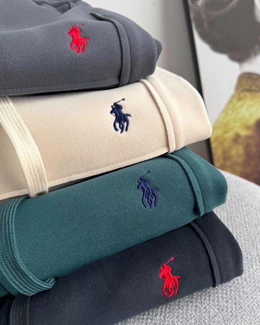 D112038小马女款刺绣德绒自发热面料小直筒裤 商品图5