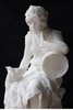 独角鹿西洋古董1880-1890年代法国雕塑家Pierre Jules Roulleau签名出品卡拉拉大理石雕塑「Esmeralda 艾斯梅拉达」 商品缩略图5