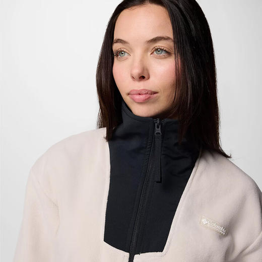 哥伦比亚女式拼色立领抓绒AR0684 商品图3