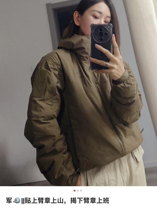 抵账一批，鸟家军版Leaf Cold Jacket Lt连帽棉服   飞禽棉服 商品图1