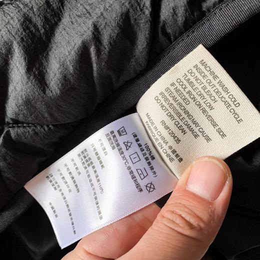 D112009秋冬款小M格子纹圆领羽绒棉夹克外套男女同款 商品图12