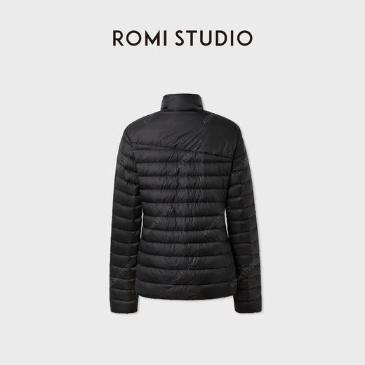 ROMI STUDIO”轻盈锁温“90白鹅绒卡扣收绳修身羽绒服 RWCAW86402 商品图1