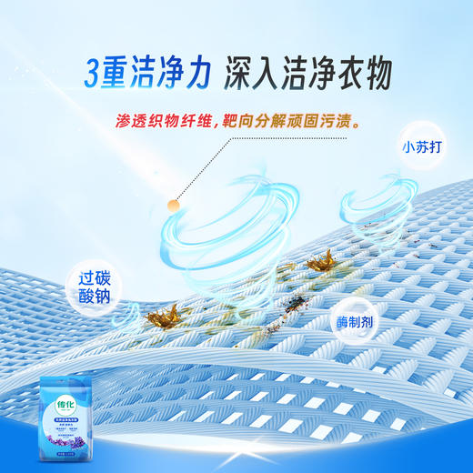 传化5kg天然洁净洗衣粉 商品图3