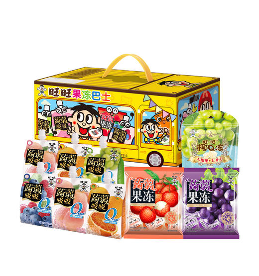 旺旺果冻巴士礼盒 商品图4