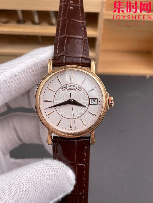 匠”芯“出品 典藏之作——百达翡丽古典5153系列“将官翻盖”男士腕表 表径38mm 儒雅而至~！ 商品图0