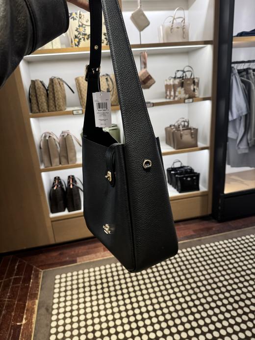 到手价1899元 Coach新品Hadley 腋下斜挎包 荔枝纹皮面 尺寸25x24x8cm 美国代购，无中文标签，介意慎拍 商品图5