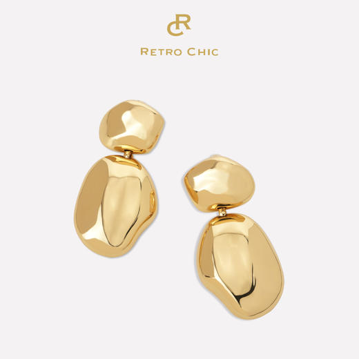 【新品上新】Mordern Art 现代艺术时期 | 星月光影连环耳环（金银2色） 商品图0