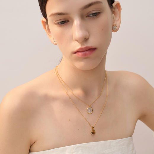 【微信专享款】ARSIS｜纯真年代系列 纽扣项链 商品图7