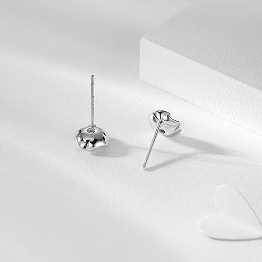 卡蒂罗KADER 流光四叶草耳钉  925银璀璨闪耀轻奢小众高颜值幸运四叶草养耳洞耳饰 唯美浪漫甜蜜饰爱 商品图7