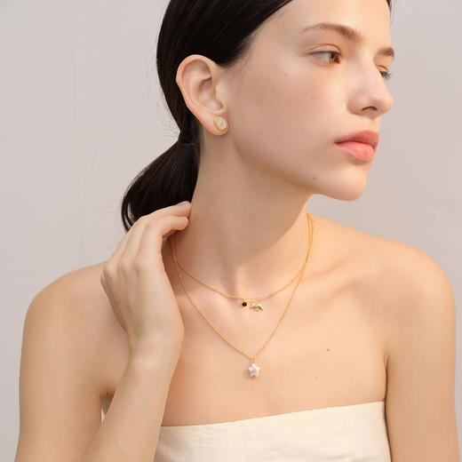 【微信专享款】ARSIS｜纯真年代系列 巴洛克星辰项链 商品图8