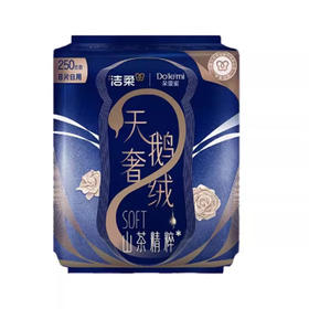 朵蕾蜜天鹅奢绒250日用卫生巾(8片装)DJ25E08（6914068028095）