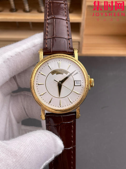 匠”芯“出品 典藏之作——百达翡丽古典5153系列“将官翻盖”男士腕表 表径38mm 儒雅而至~！ 商品图0