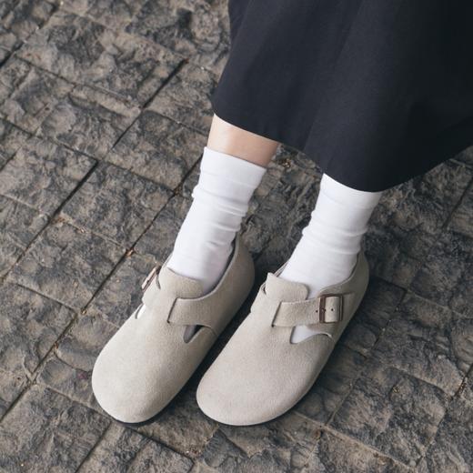 Sacha勃肯鞋|一踩就出门！牛反绒+软木底，舒适好穿，暴走不累 商品图8