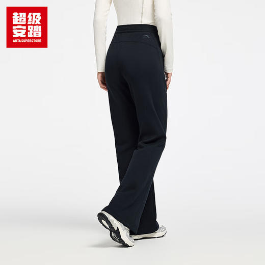 超级安踏加绒微喇运动裤女裤秋冬保暖修身显瘦休闲长裤子女162548310UN 商品图1