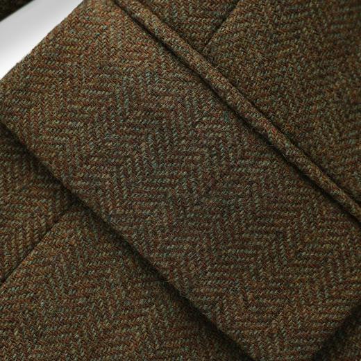 「高货wl」全新升级【铂金会员367/天猫499/差价132】(02959)洛诗琳老钱风人字纹加厚西装外套2025秋冬羊毛混纺上衣 商品图4