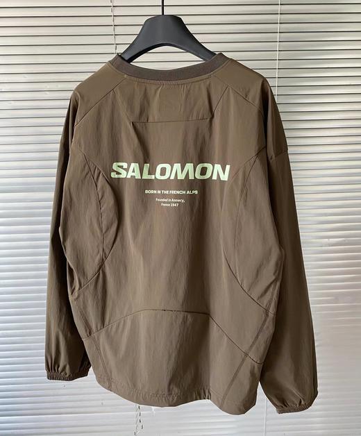 D112013韩国线圆领宽松长袖领口卫衣男女同款 商品图7