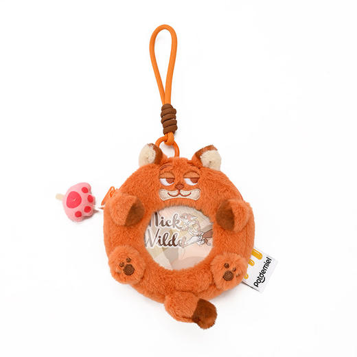 疯狂动物城尼克欢乐吧唧包包钥匙扣-纪念日百货门店同款168097061 商品图0