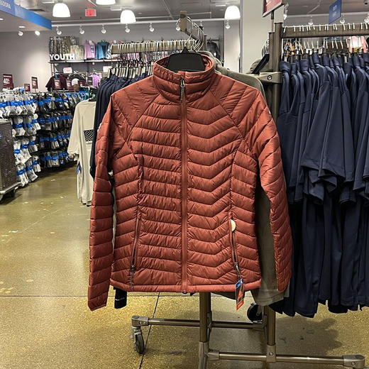 Columbia/哥伦比亚 女冬保暖热反射立领插肩袖拉链棉服外套 商品图0