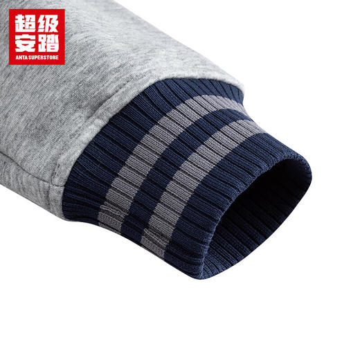 超级安踏呆萌町联名丨棒球服外套男女同款秋冬加绒宽松运动夹克172548710U 商品图5