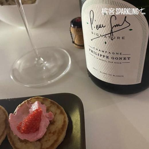 Philippe Gonet Blanc de Blancs Brut Signature 菲利浦歌娜干型白中白旗帜香槟 375ml/750ml 商品图4