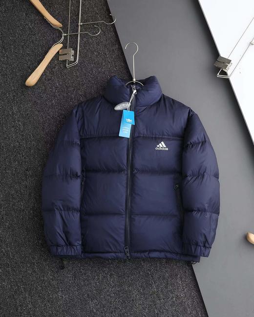 D112030冬季新款三条杠白鸭绒立领羽绒服男女同款 商品图4