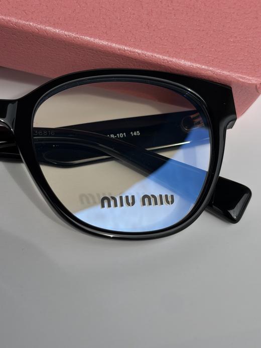 MIU 家原创设计 黑框猫眼 光学眼镜 商品图12