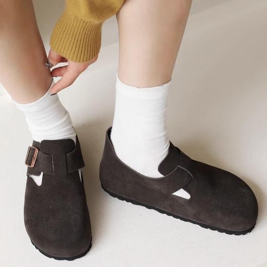 Sacha勃肯鞋|一踩就出门！牛反绒+软木底，舒适好穿，暴走不累 商品图12