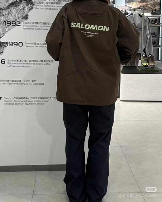 D112013韩国线圆领宽松长袖领口卫衣男女同款 商品图5