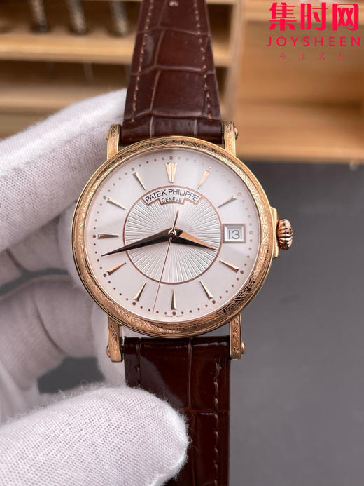 匠”芯“出品 典藏之作——百达翡丽古典5153系列“将官翻盖”男士腕表 表径38mm 儒雅而至~！ 商品图2