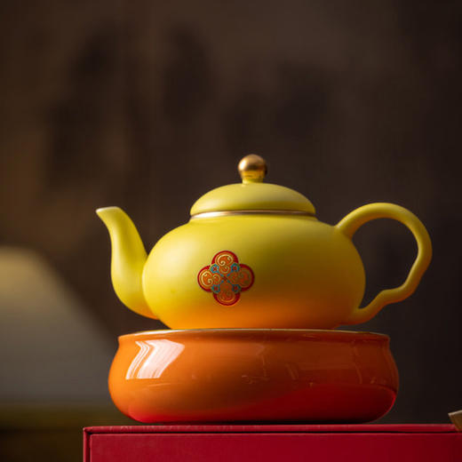 上新了故宫·大吉葫芦茶香套组 | 兼具故宫美学与泡茶实用的雅致美器，福禄显贵又喜庆 商品图3