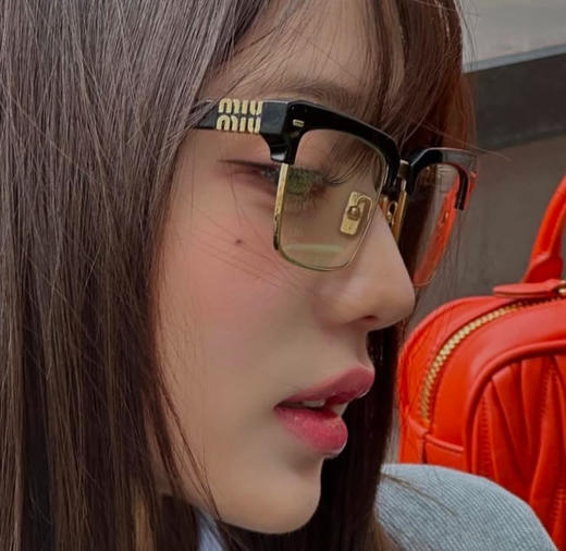 MIU家Logo镜架 眉毛 眉线框 光学镜架男女同款 商品图4