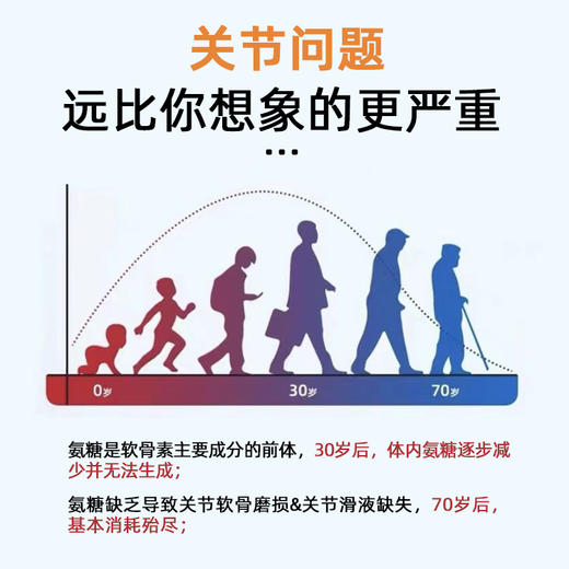 会员专属价—仲景氨糖软骨素钙片中老年补钙护关节增加骨密度 商品图2
