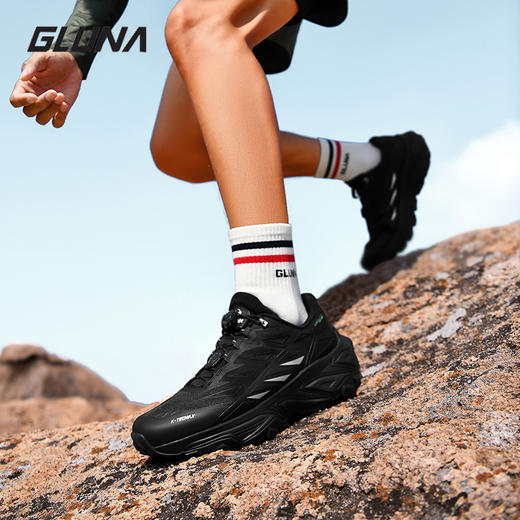 GLUNA哥鲁纳户外越野跑鞋 崇山系列 男女款 徒步登山鞋 防泼水止滑透气 商品图1