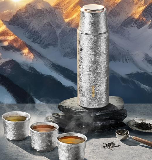 SUPOR苏泊尔得闲大师纯钛保温杯KCV60EA10    600ml 商品图1