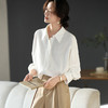 【内购】【莱赛尔棉休闲衬衫】时尚通勤落肩袖H型莱赛尔含棉衬衫-151C59372 商品缩略图2