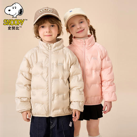 Snoopy/史努比儿童羽绒服亲子款中大童保暖内胆校服神器 商品图0