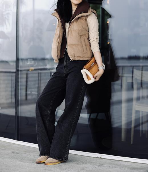 MAISON COVET 假两件式羊绒/羽绒马甲 商品图2