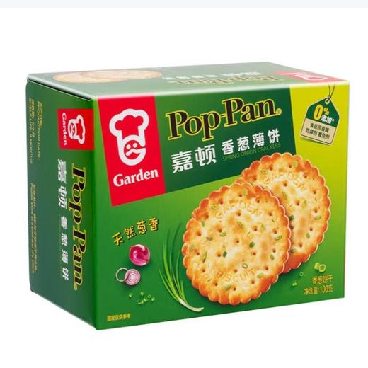 嘉顿 香葱薄饼干100g/盒 商品图0