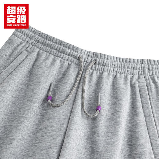 超级安踏欧文之盾丨加绒运动长裤男女秋冬宽松保暖篮球裤卫裤172541301U 商品图2