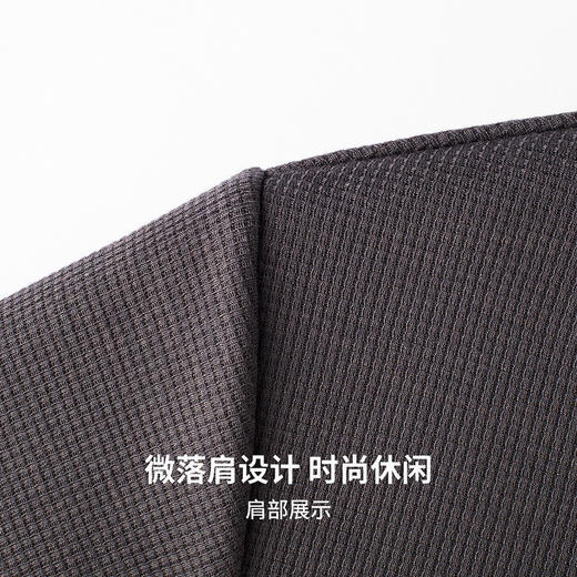 华夫格加绒保暖圆领卫衣 商品图6