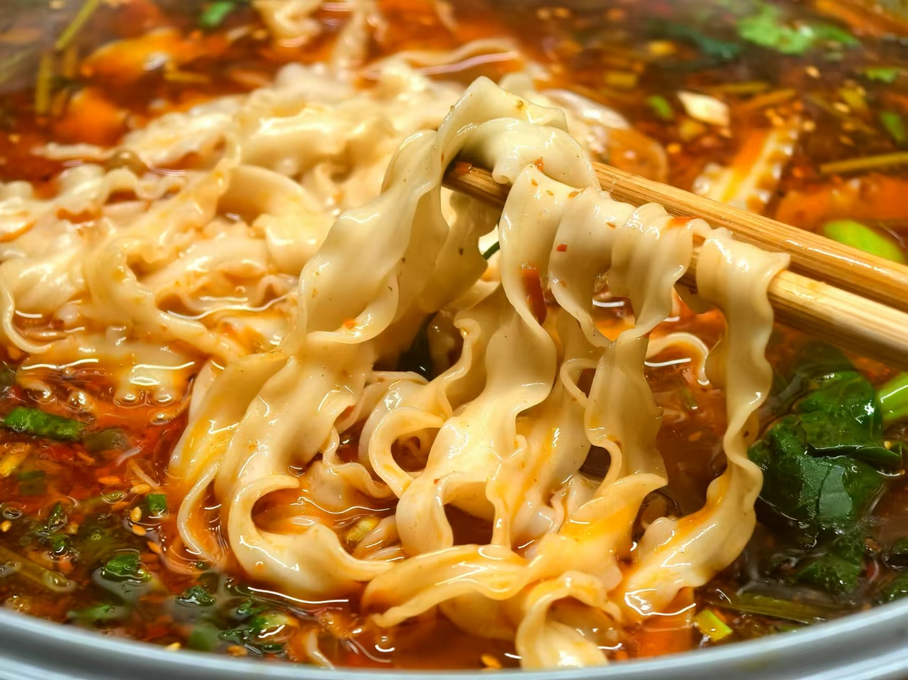 掖青麦日晒面4斤包邮