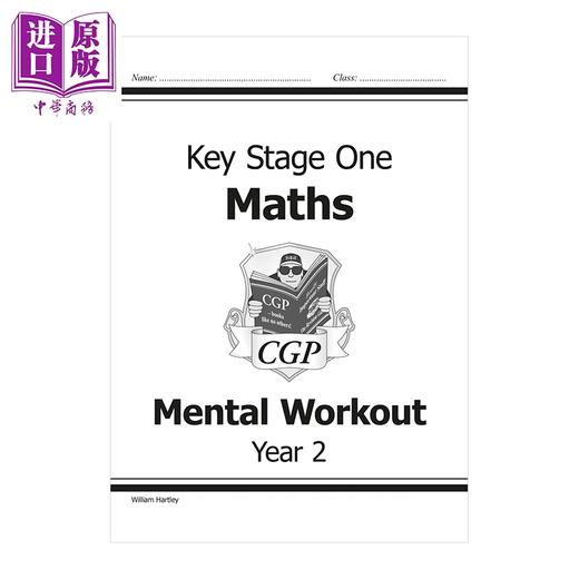 【中商原版】英国原版CGP 小学2年级 KS1数学+心算练习册2册 6-7岁 KS1 Year 2 Maths & Mental Maths Workout 商品图3