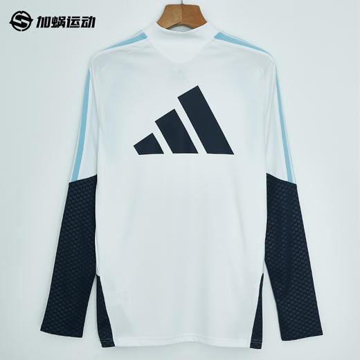 SFS阿迪达斯2026世界杯阿根廷半拉链训练服冬训长袖运动男 JY7035 商品图1