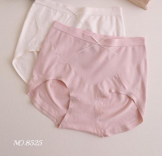 女士中高腰中大版高弹力无缝舒适内裤三角裤8525 商品图3